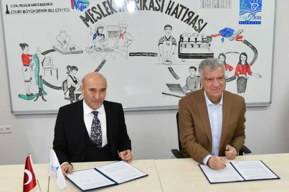 İzmir B&uuml;y&uuml;kşehir Belediyesi&rsquo;nin t&uuml;m İzmir genelinde yaygınlaştırdığı meslek fabrikasının 25.&rsquo;incisi