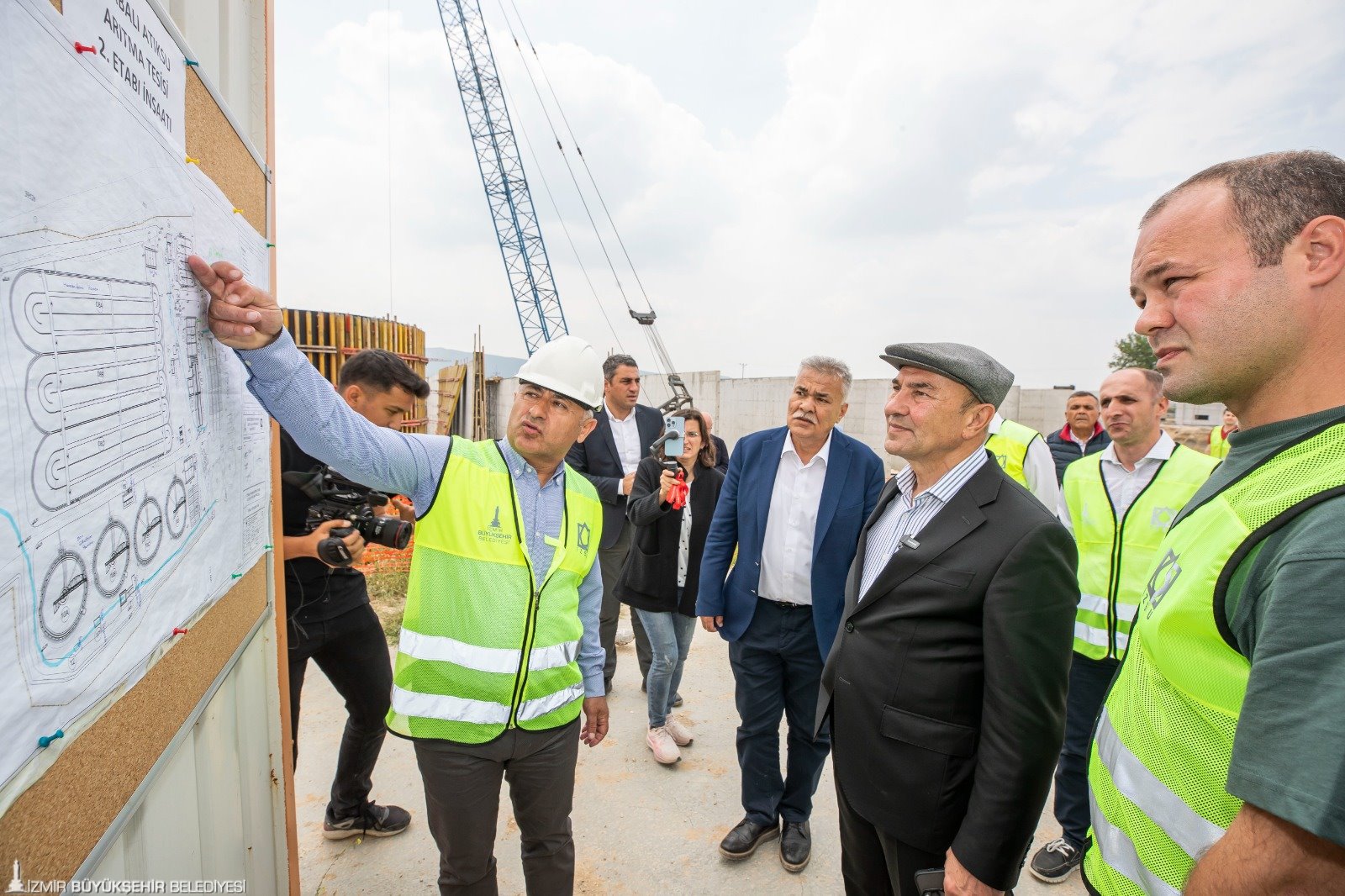 Tamamlandığında yaklaşık 200 bin kişinin atık suyunu arıtacak tesis hakkında