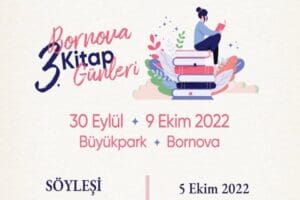 İzmir'in Bornova Semti'nde Bornova Belediyesi tarafından d&uuml;zenlenen 3. Bornova Kitap