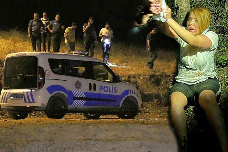 DENİZLİ'de mesaj atıp kaçırıldığını söyleyen İran uyruklu Parfane Poladin (31),