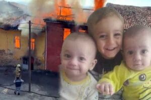 İZMİR'in Bayındır il&ccedil;esinde evde &ccedil;ıkan yangında hayatını kaybeden 2 yaşındaki