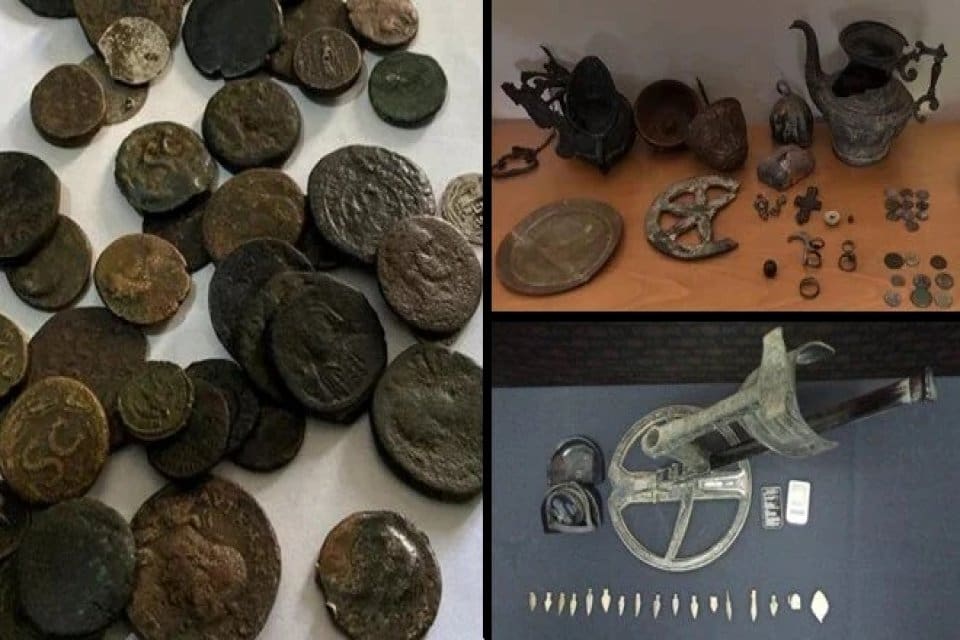 Konya merkezli 38 ilde ger&ccedil;ekleştirilen &ldquo;Miras&rdquo; operasyonu kapsamında, tarihi eser