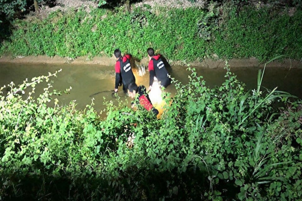 Sakarya&rsquo;nın Geyve il&ccedil;esinde dedesiyle su kanalına hayvan otlatmaya giden ve
