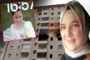 Kayseri'de, 11 katlı apartmanın 6'ncı katında &ouml;nceki g&uuml;n &ccedil;ıkan yangında