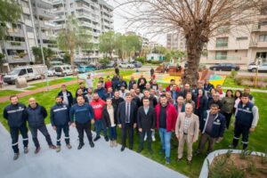 Karşıyaka Belediyesi, katılımcı yönetim anlayışının eseri olan ilk park projesinin