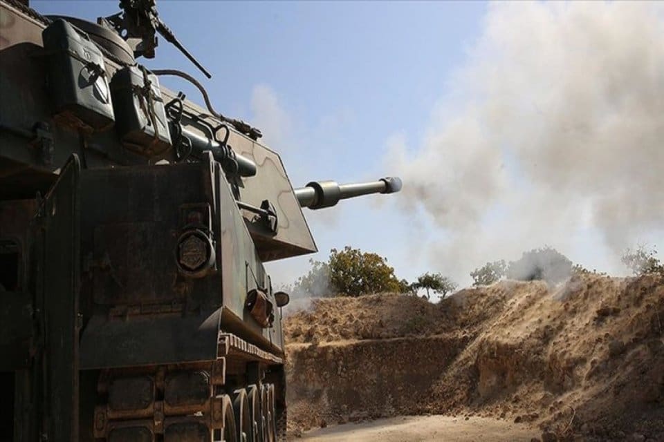 Suriye'nin kuzeyindeki Barış Pınarı b&ouml;lgesine saldırı girişimindeki 7 ter&ouml;rist etkisiz