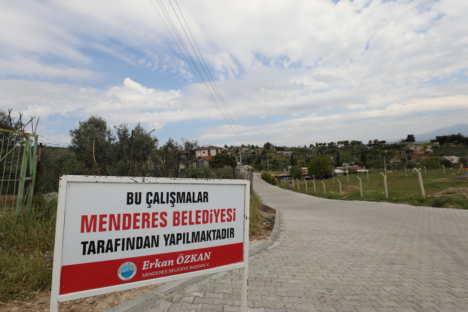 Menderes Belediyesi Fen İşleri Müdürlüğü tarafından sürdürülen çalışmalar kapsamında Görece