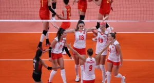 A Milli Kadın Voleybol Takımı, Tokyo Olimpiyatları'nda B Grubu'ndaki 3.