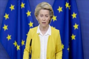 AB Komisyonu Başkanı Ursula von der Leyen, Ukrayna'ya 9 milyar