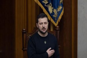 Ukrayna Devlet Başkanı Volodimir Zelenskiy, Avrupa Komisyonu Başkanı Ursula von