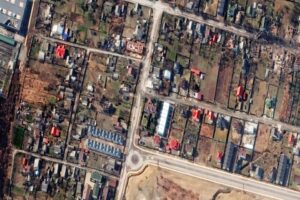 New York Times (NYT) gazetesi, uydu g&ouml;r&uuml;nt&uuml;lerinin Bu&ccedil;a'daki sivillerin Rusya