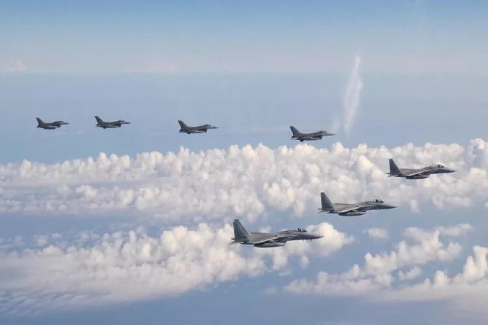 &nbsp; ABD ve Japonya, işbirliği yaparak b&ouml;lgede g&uuml;&ccedil; g&ouml;sterisi yapan