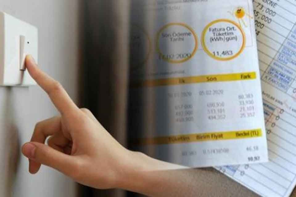 Elektrik, doğalgaz, telefon ve internet faturaları &ouml;denmeyip, verilen hizmet kesildiğinde,