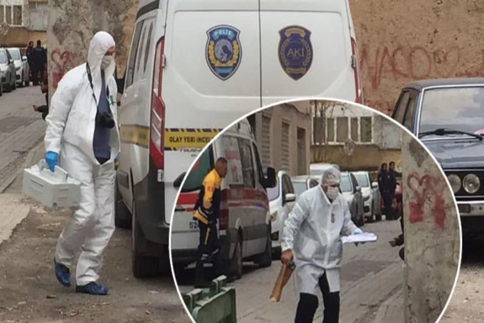 Konya'da Suriye uyruklu Yusuf El Ahmed (54), kızları Kevser El
