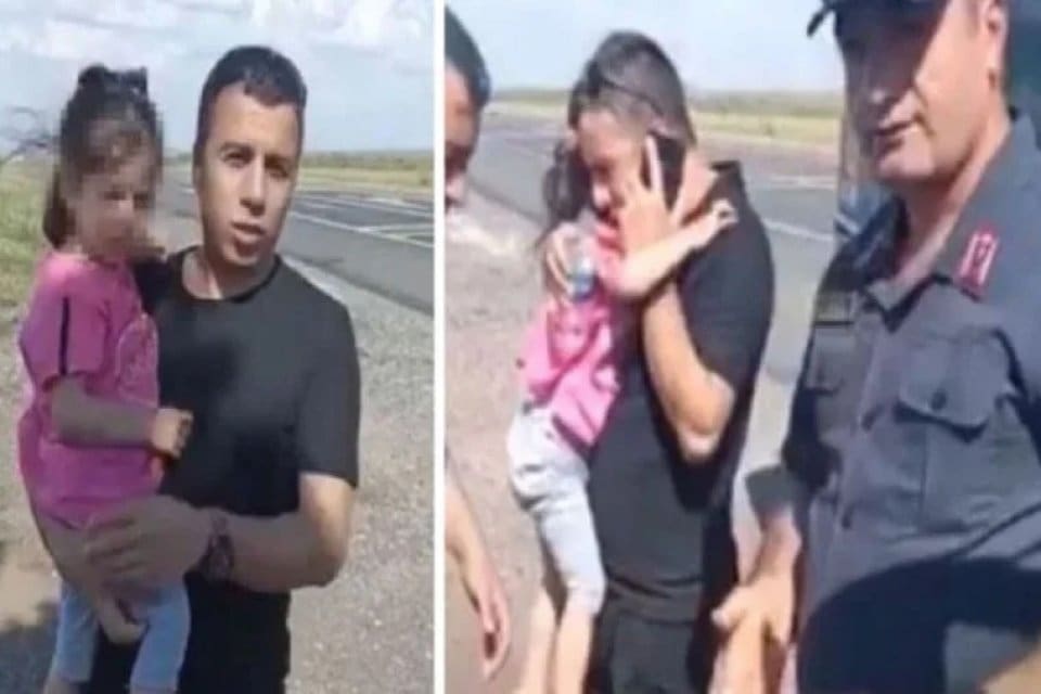 Siirt&rsquo;ten Gaziantep&rsquo;e gitmek i&ccedil;in yola &ccedil;ıkan bir aile, Diyarbakır&rsquo;da mola