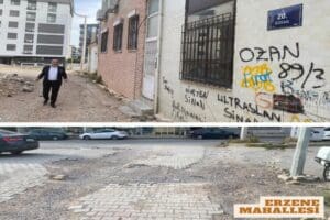 AK Parti Bornova İl&ccedil;e Başkanlığı, Bornova&rsquo;nın &ccedil;eşitli mahallelerinden fotoğraflarla, bozuk