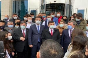 Ankara'da Genel Başkan Yardımcısı Dağ ve Gen&ccedil;lik Kolları Genel Başkanı