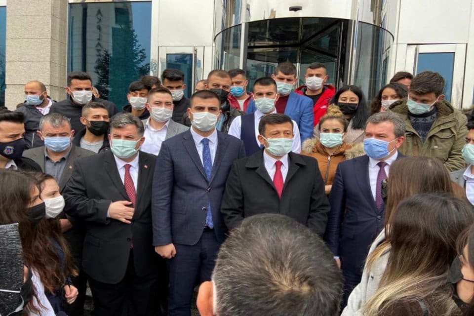 Ankara'da Genel Başkan Yardımcısı Dağ ve Gen&ccedil;lik Kolları Genel Başkanı