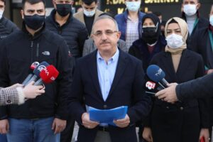 AK Parti İzmir İl Başkanı Kerem Ali Sürekli, Fikri Sağlar,