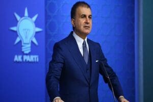 AK Parti S&ouml;zc&uuml;s&uuml; &Ouml;mer &Ccedil;elik, "Devlet kurumlarına, İ&ccedil;işleri Bakanımıza ve