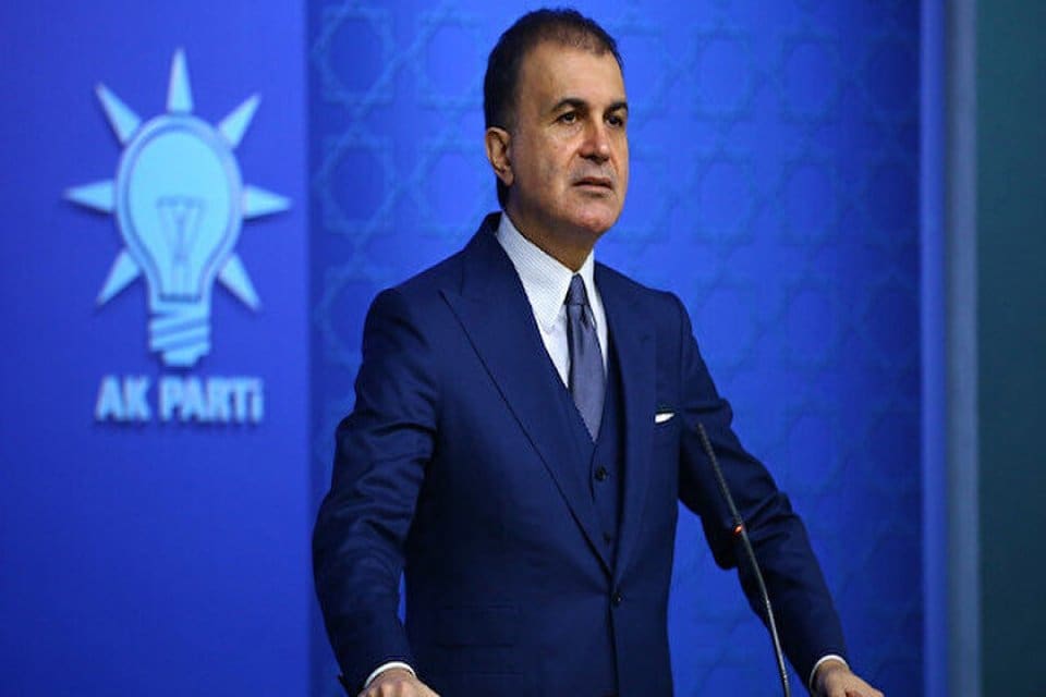 AK Parti S&ouml;zc&uuml;s&uuml; &Ouml;mer &Ccedil;elik, "Devlet kurumlarına, İ&ccedil;işleri Bakanımıza ve