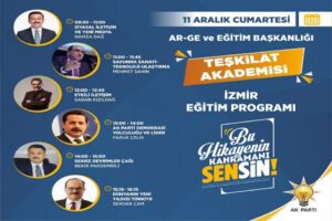 AK Parti Genel Merkez AR-GE ve Eğitim Başkanlığı’nın düzenlediği ‘Teşkilat