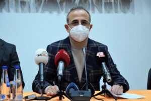 AK Parti İzmir İl Başkanlığı y&ouml;neticileri Cumhurbaşkanı ve AK Parti