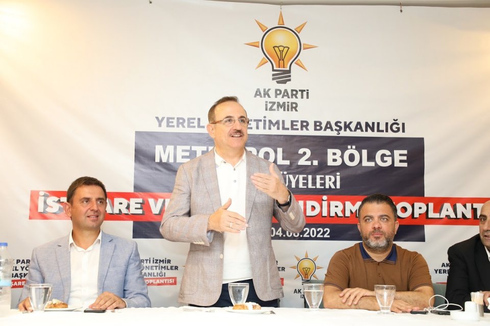 AK Parti İzmir Yerel Yönetimler Başkanlığı koordinesinde düzenlenen “Bölge Meclis