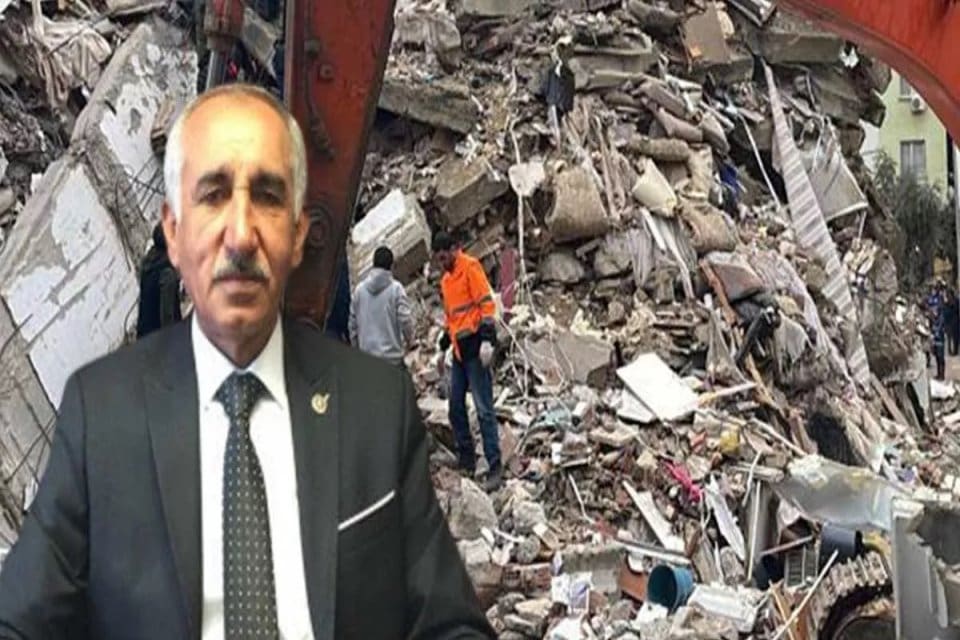 AK Parti Adıyaman Milletvekili Yakup Taş'ın, depremde enkaz altında kaldığı