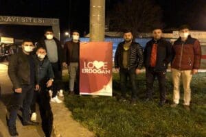 AK Parti Sel&ccedil;uk İl&ccedil;e Teşkilatı tarafından, Amerika'da ter&ouml;r &ouml;rg&uuml;t&uuml; FET&Ouml;'c&uuml;lerin