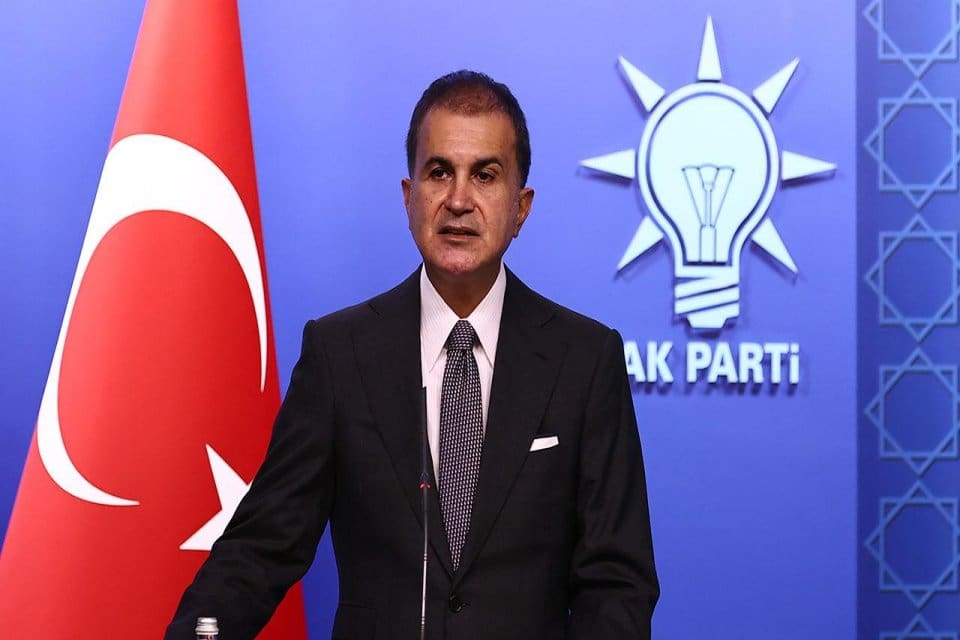 AK Parti S&ouml;zc&uuml;s&uuml; &Ouml;mer &Ccedil;elik MKYK sonrası d&uuml;zenlediği basın toplantısında,