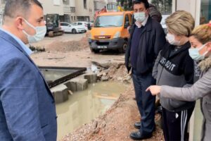 Son d&ouml;nemde sel baskınlarıyla g&uuml;ndemde olan İzmir&rsquo;in G&ouml;ztepe semtinde bu