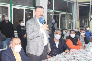 AK Parti Konak İlçe Başkanı M.Sait Başdaş geçtiğimiz ay elektrik