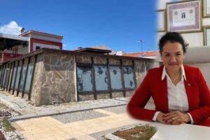 AK Parti &Ccedil;eşme İl&ccedil;e Başkanı Yeliz Karataş, Ilıca&rsquo;da yıllardır kapalı