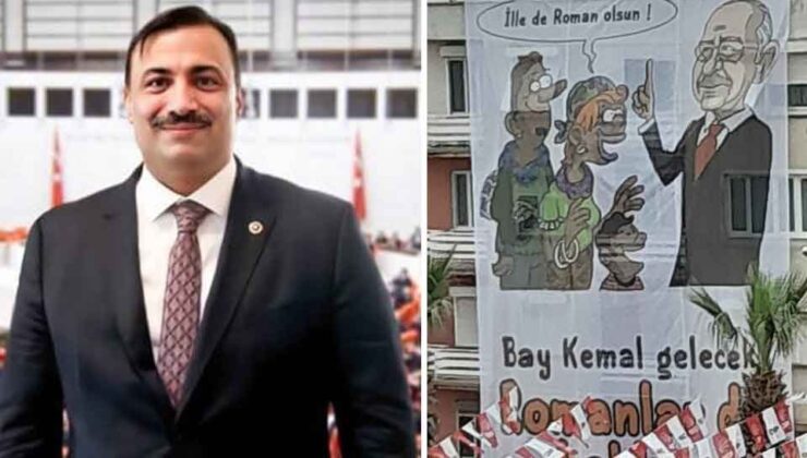 AK Partili Bekle’den Menemen’de açılan Roman karikatürüne tepki