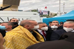 AK Parti Menemen İl&ccedil;e Başkanı Ahmet Can &Ccedil;elik, Cumhurbaşkanı Recep