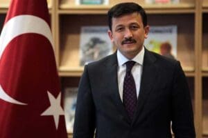 AK Parti Genel Başkan Yardımcısı Hamza Dağ, CNN T&Uuml;RK muhabiri