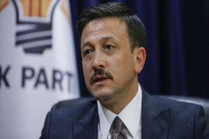 AK Parti Genel Başkan Yardımcısı Hamza Dağ, katıldığı bir canlı