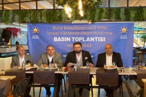 AK&nbsp;Parti Buca İl&ccedil;e Başkanı Av. Hakan Kalfaoğlu, Buca Belediyesinin 2