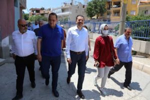 AK Parti İzmir Milletvekili Mahmut Atilla Kaya il&ccedil;e ziyaretlerine Gaziemir