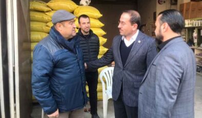 AK Partili Kırkpınar Tire ve Bayındır’da vatandaşlarla bir araya geldi
