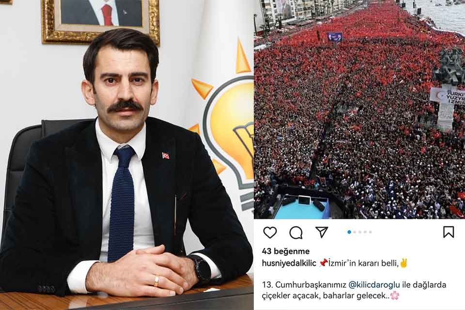 İzmir’de, dün Cumhurbaşkanı ve AK Parti Genel Başkanı Recep Tayyip