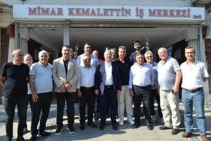 İzmir&rsquo;in Konak il&ccedil;esindeki Mimar Kemalettin Moda Merkezi Derneği ve esnaflarını