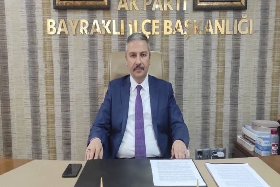 AK Parti Bayraklı İl&ccedil;e Başkanı Halil Polat, &lsquo;m&uuml;jde diyerek&rsquo; kentsel