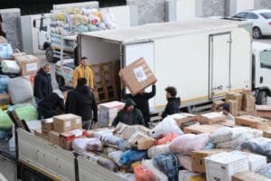 AK Parti İzmir İl Başkanlığı, Kahramanmaraş merkezli depremin ilk anlarından