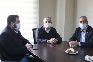 İlçe teşkilatları ve Sivil Toplum Kuruluşları ile buluşmalarında hız kesmeyen