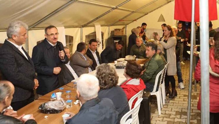 AK Partili Sürekli'den depremzedelerle iftar: 'Her sorunun takipçisiyiz'