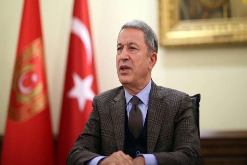 Milli Savunma Bakanı Hulusi Akar, "Yunanistan'ın hukuksuz saldırgan eylemlerine gerekli