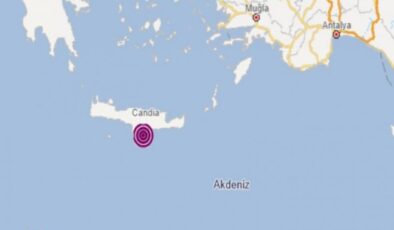 Akdeniz'de deprem: AFAD büyüklüğünü açıkladı