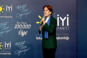 İYİ Parti Genel Başkanı Meral Akşener, İstanbul'da da Türkiye'de de